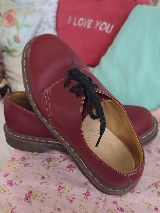 Doc Martins 1461 Oxblood Oxfords Mens Size 9-Womens Size 10 main image 11
